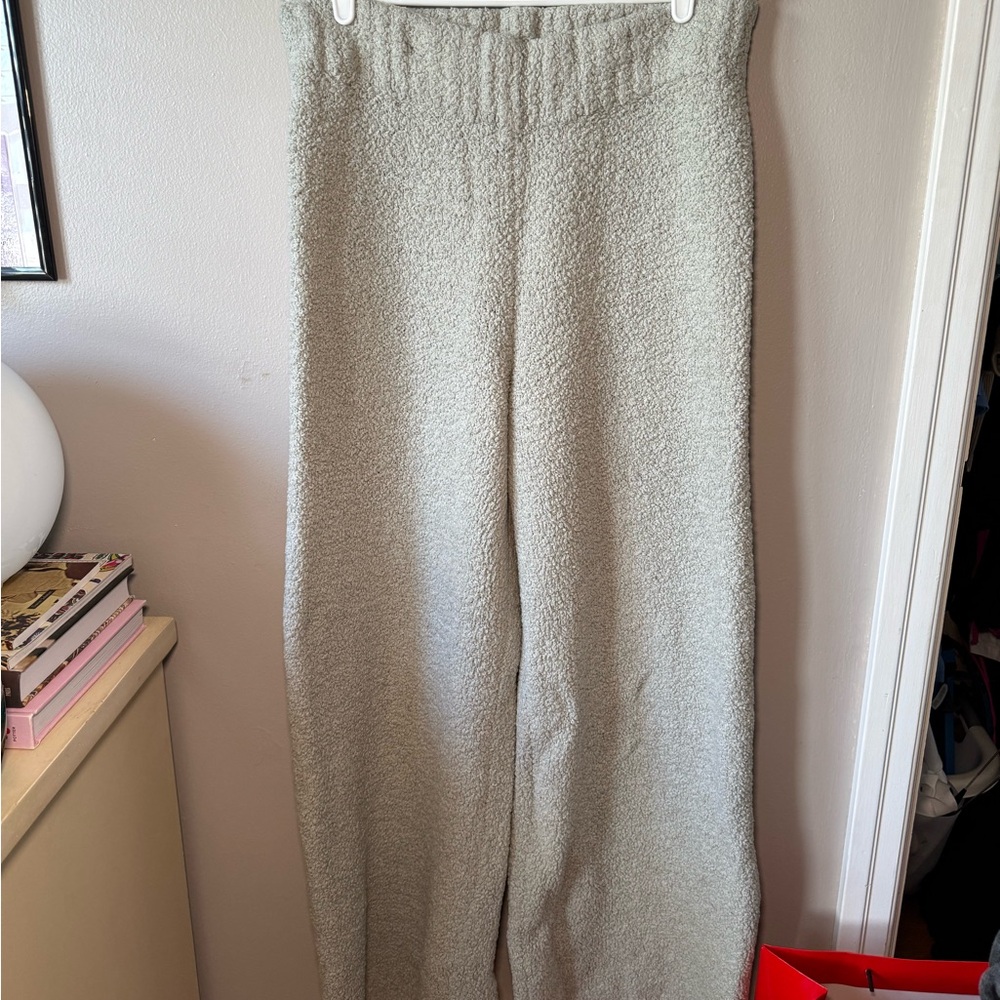Skims Wide Leg Sherpa Pants